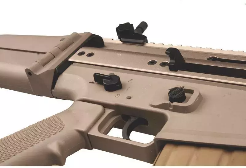 Réplique du fusil d'assaut WE MK16 MOD 0 "Open Bolt". 