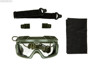 2in1 Tactical Goggles - Olive