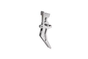 Languette de déclenchement de vitesse avancée en aluminium CNC (Style B) - Argent