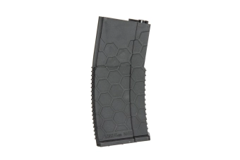 Polimerowy magazynek mid-cap HX 120 kulek do replik M4/M16 - czarny