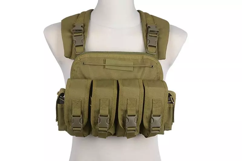 Commander Chest Rig Tactical Vest - Olive Drab