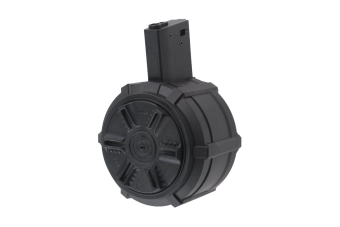 Bubnový zásobník 2300 kuliček pro airsoftové zbraně M4/M16 (automat)
