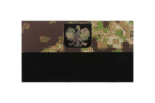 Naszywka IR - Flaga Polska A1 - Pencott™ GreenZone