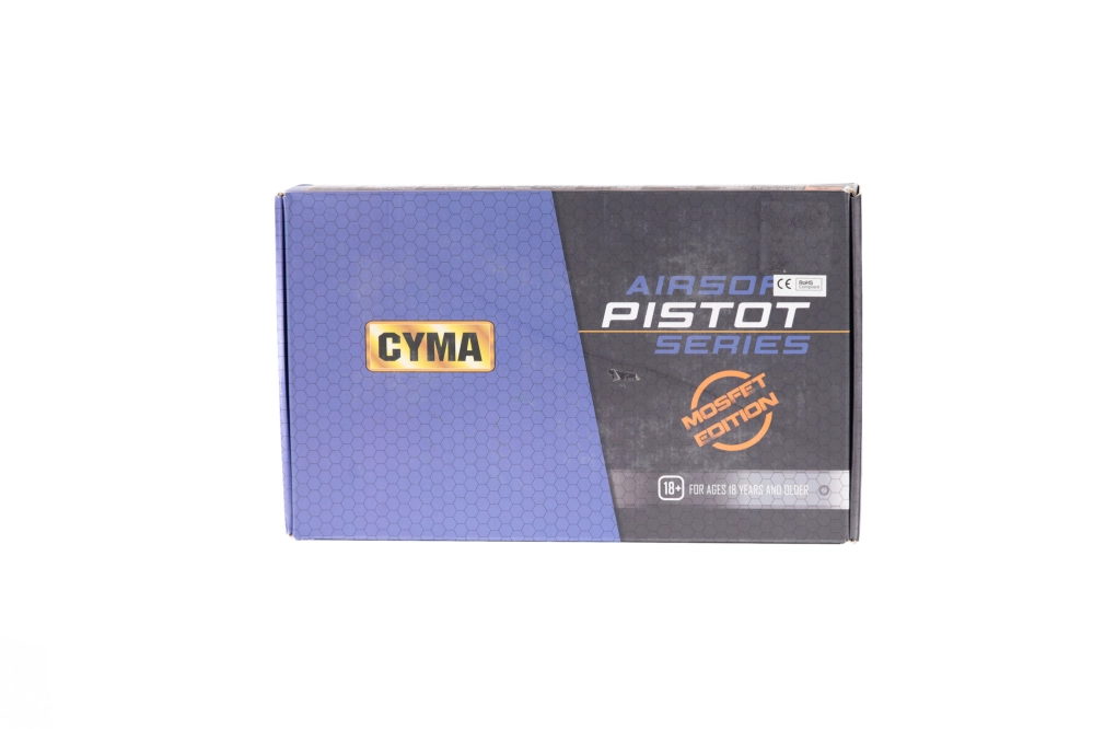 Elektrisch pistool replica CM121S MOSFET Editie - zwart (OUTLET)