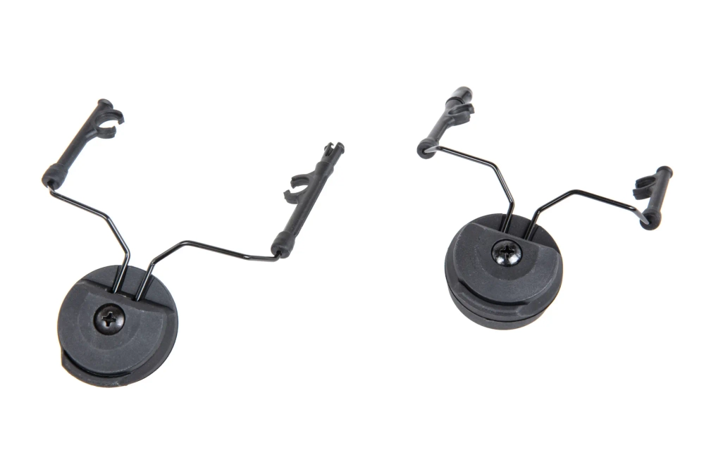 Adaptateur de casque TacSky type Comtac pour rails MTEK Noir