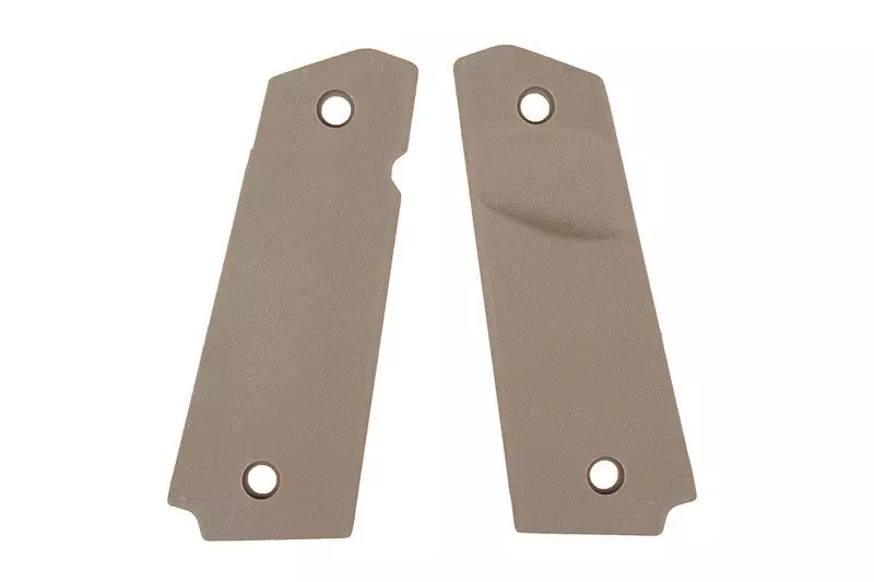 Obložení rukojeťu type Colt 1911 - tmavě zemité