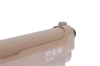 Replika sprężynowa pistoletu TAURUS PT92 - tan