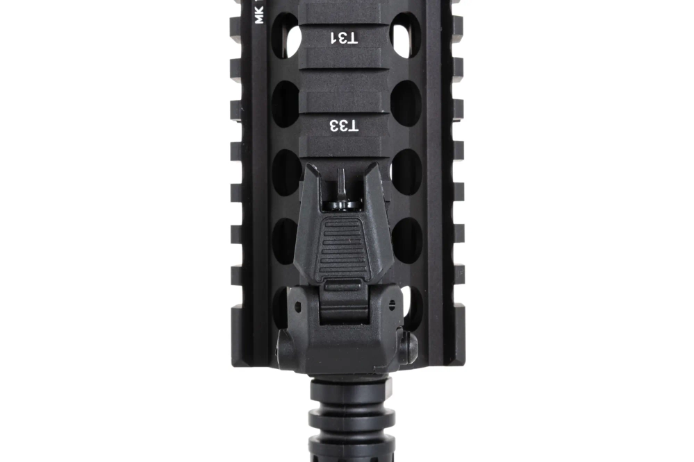 Karabinek ASG Specna Arms Daniel Defense® MK18 SA-P19 Prime™ Aster II ETU z silnikiem bezszczotkowym Single Fire Only Czarny