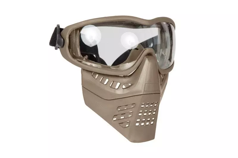ANT mask with goggles - tan