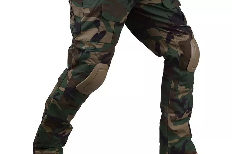 Sada vojenská uniformaowy Combat Uniforma - woodland