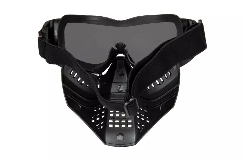 ANT mask with goggles - black