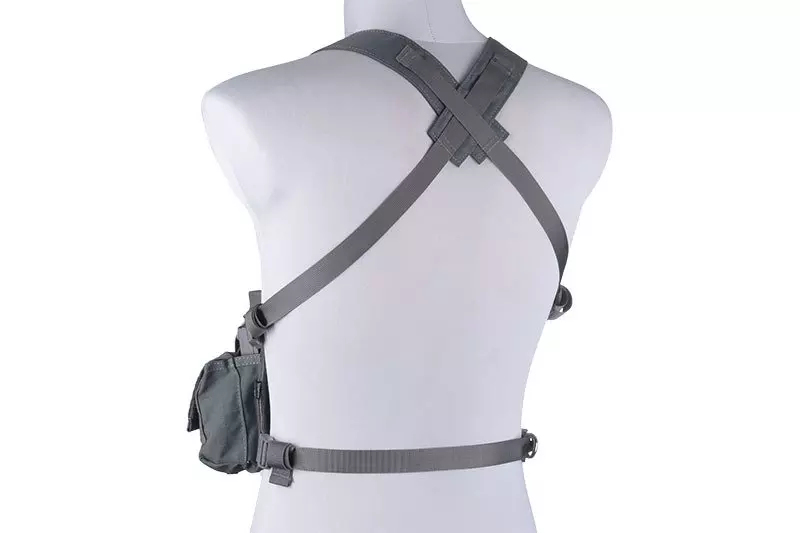 Chaleco rápido Chest rig - Gris Primal