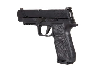 WE F17 Réplica Pistola Gas Verde Negro