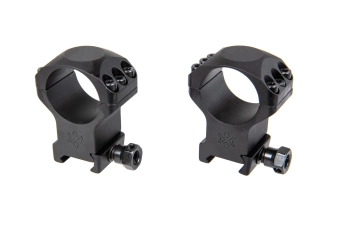 Juego de anillas de montaje Vector Optics X-ACCU 1.4 Picatinny de 30 mm (22 mm) de perfil alto