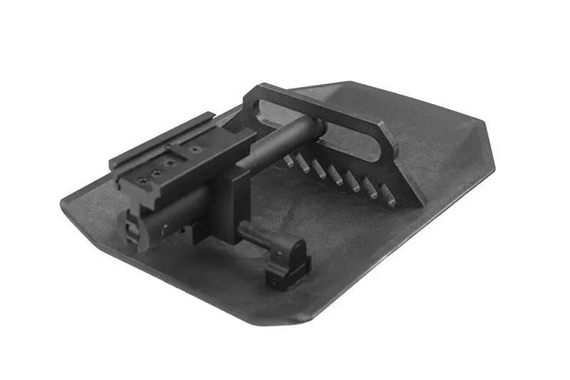 Escudo balístico plegable para carril RIS