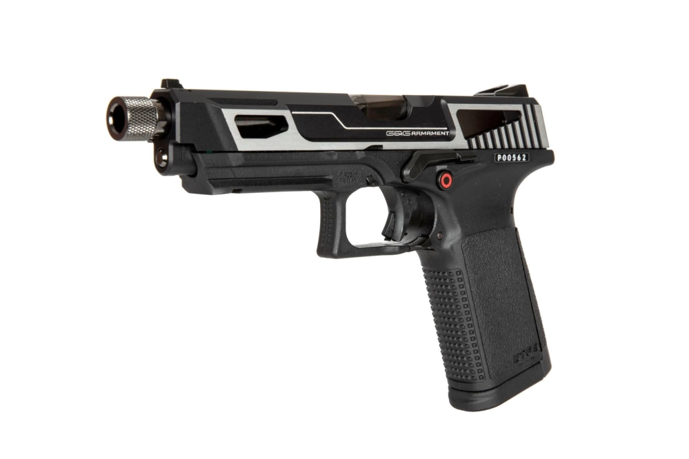 Replika pistoletu GTP9-MS - srebrna