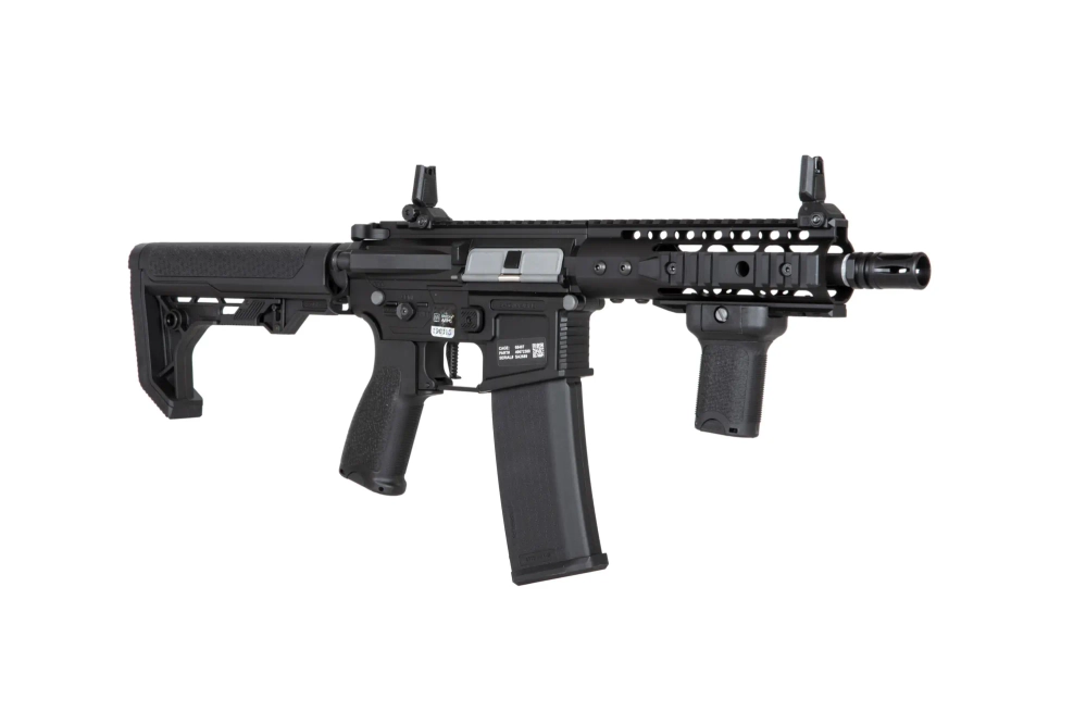 Specna Arms SA-E12 EDGE 2.0™ GATE ASTER New receiver/Light Ops Stock airsoft Carbine Black (OUTLET)