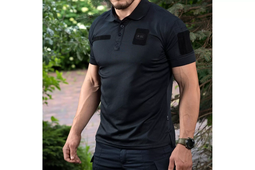 Elite Tactical Coolmax Polo Shirt XS - Dark Navy Blue