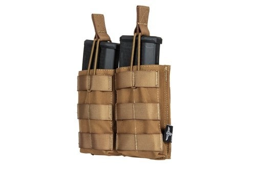 MOLLE funda doble para 2 cargadores tipo M4/M16 - Tan