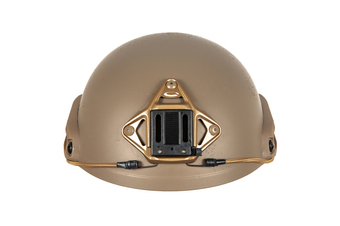 Ballistische Aramide zware versie L/XL donker aarde helm replica