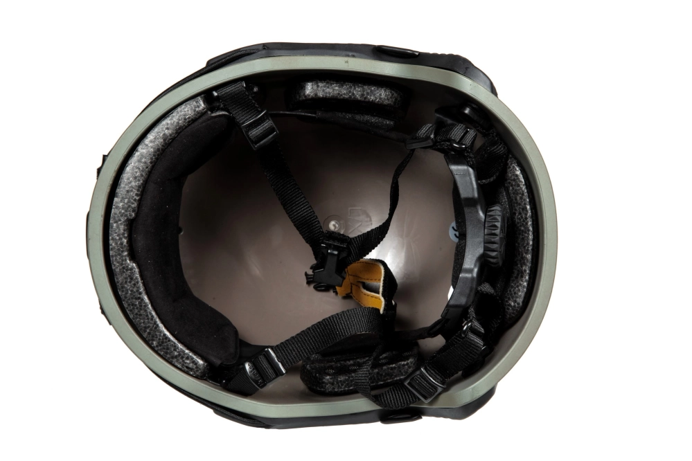 Helma replika Balistický aramid - zelený Ranger