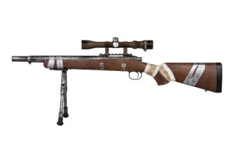 Replika karabinu snajperskiego MB03E z lunetą - Drewno - Beast Hunter