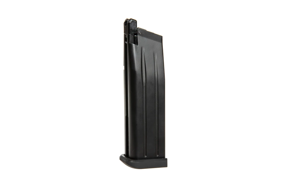 Chargeur gazpour répliques Hi-cap a 4.3 avec pied fin -Noir