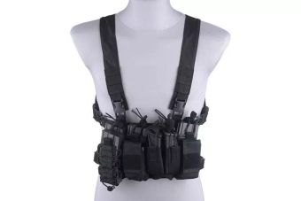 Fast Chest Rig Tactical Vest - Black