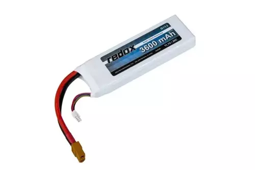 Batería LiPo 3600 mAh 11.1V 20C XT60