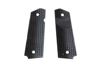 Revêtements en polymère gripu TYPE B pour pistolets type Colt 1911 - noir