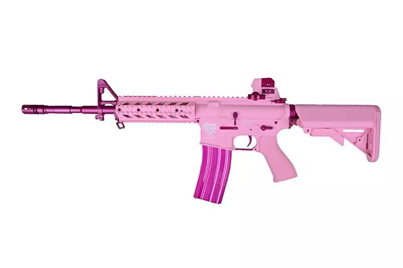 Airsoftová zbraň puškafemme Fatale FF15-L - kombinace