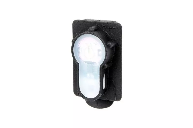 Marqueur électronique Lightbuck Card Button - noir (lumière rose)