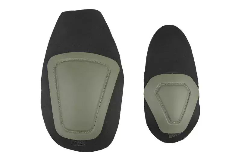 Ensemble de protections pour l'uniforme de combat - vert olive