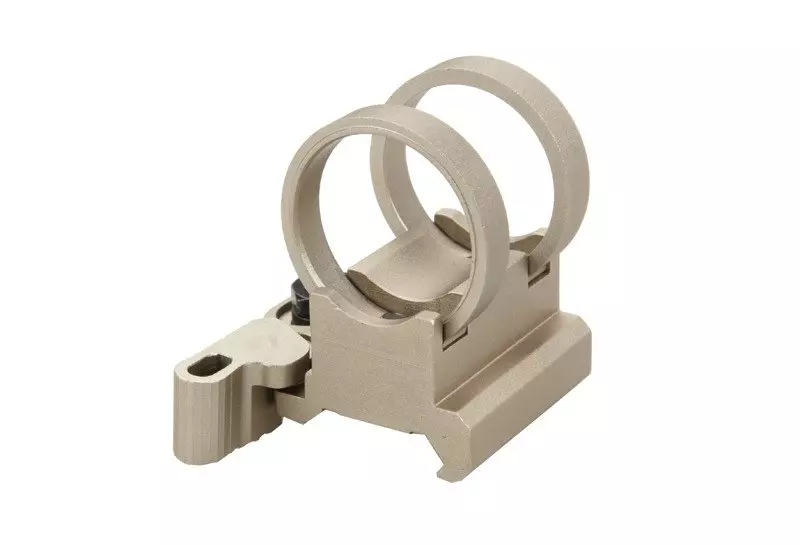 QD RIS rail flashlight mount - sand