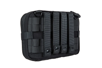 Duża kieszeń administracyjna z mapnikiem - Czarny