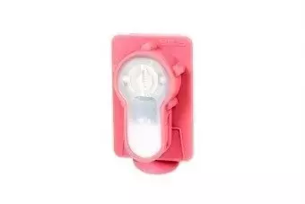 Marcador electrónico Lightbuck Card Button - rosa (luz blanca)