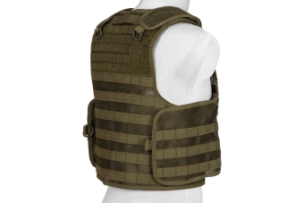 Lehká síťovina Plate carrier - olivová