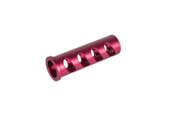LA Capa Customs CUTOUT slotgeleiderkap voor TM Hi-Capa 5.1 replica's (met Delrin ring) Rood
