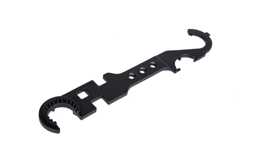 Multi-functional steel spanner