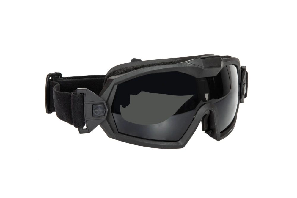 Gafas tácticas con abanico - Negro