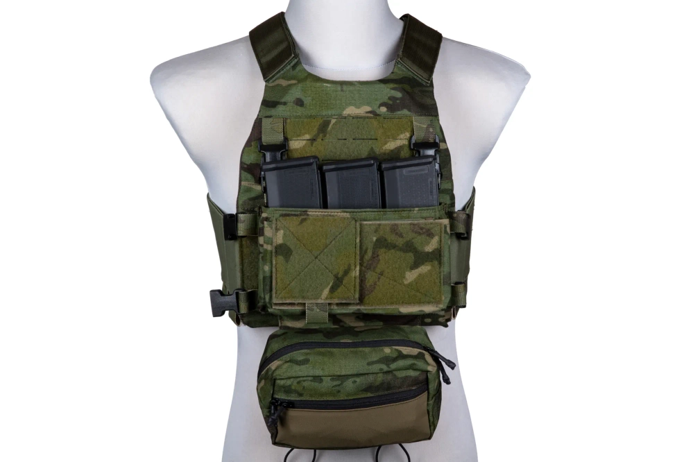 FCS-type tactisch vest met MK borstlap - MC Tropic
