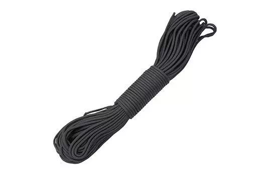 Linka Nylon typu Paracord 30m - BLK