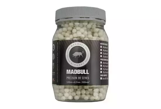 Billes Tracer 0.25g Madbull 2000 pièces