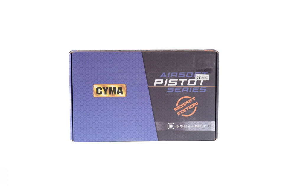 Elektrisch pistool replica CM127S MOSFET Editie - zwart (OUTLET)