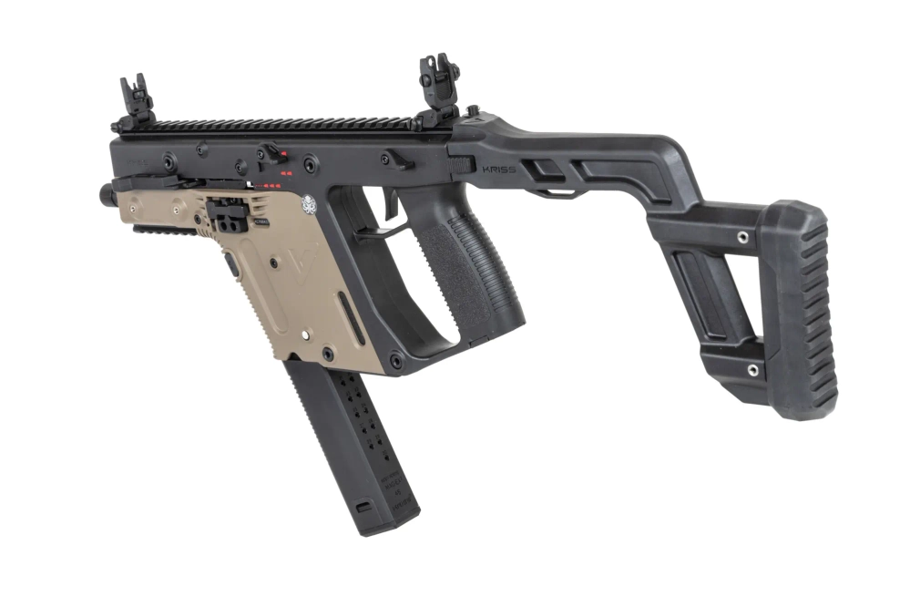 Ametralladora Krytac Kriss Vector GBB Half-Tan airsoft