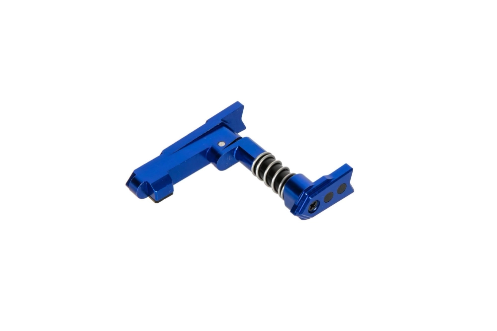 CNC M4/M16 magazijnontgrendeling aan beide zijden (A) - Blauw