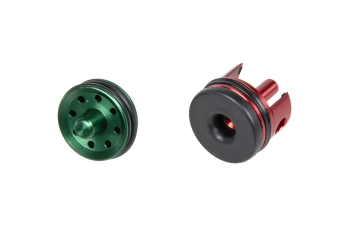 TopMax ERGAL CNC DMR luchtremzuiger en cilinderkop kit (zwart PAD)