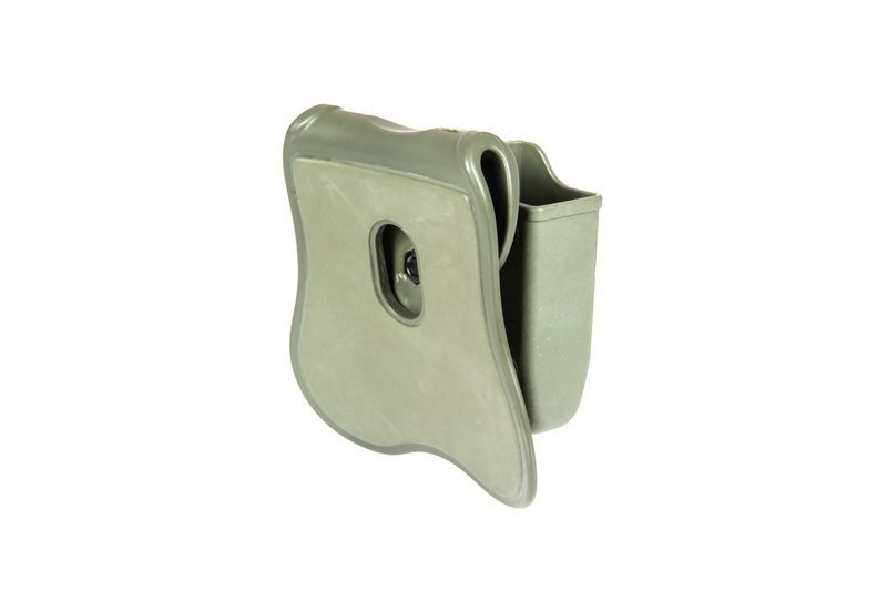 Glock double magazine pouch - olive