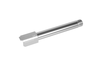 G17 Gen4 2 Way Fixed" Non-Recoiling outer barrel - Silver"