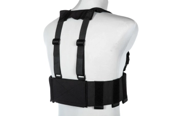 Nízkoprofilová chest rig - černá